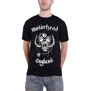 Motorhead Men's England Back Print T-Shirt in Black Size: Small Black S Motorhead Men's England Back Print T-Shirt in Black Size: Small Black S
