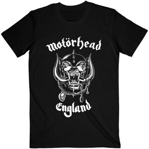 Motorhead Men's England T-Shirt in Black Size: Large Black L Motorhead Men's England T-Shirt in Black Size: Large Black L