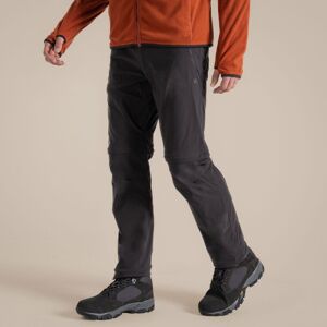 Craghoppers Men's NosiLife Pro Insect-Repellent Lightweight Stretch Zip-Off Trouser in Dark Grey Size: 34R Dark Grey 34R Craghoppers Men's NosiLife Pro Insect-Repellent Lightweight Stretch Zip-Off Trouser in Dark Grey Size: 34R Dark Grey 34R