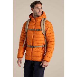 Craghoppers Men's Compresslite Hooded Baffled Hooded Insulated Jacket in Orange Size: 2XL Orange 2XL Craghoppers Men's Compresslite Hooded Baffled Hooded Insulated Jacket in Orange Size: 2XL Orange 2XL