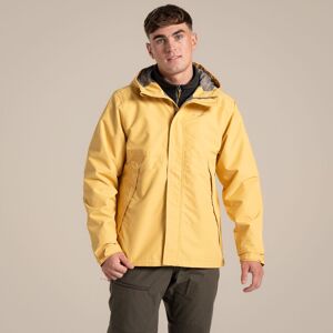 Craghoppers Men's Ossus Lightweight Waterproof Shell Jacket in Yellow Size: 2XL Yellow 2XL Craghoppers Men's Ossus Lightweight Waterproof Shell Jacket in Yellow Size: 2XL Yellow 2XL