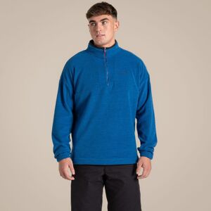 Craghoppers Men's Esk Half Zip in Mid Blue Size: Small Mid Blue S Craghoppers Men's Esk Half Zip in Mid Blue Size: Small Mid Blue S