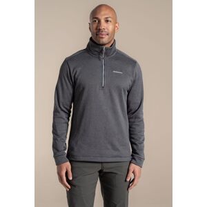 Craghoppers Men's Blake Half-Zip Insulating Active Fleece in Light Grey Size: Large Light Grey L Craghoppers Men's Blake Half-Zip Insulating Active Fleece in Light Grey Size: Large Light Grey L