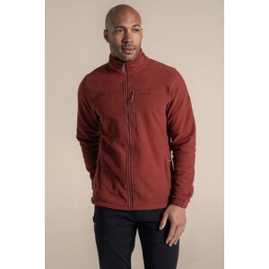 Craghoppers Men's Souther Jacket Full-Zip Insulating Active Fleece in Red Size: Large Red L Craghoppers Men's Souther Jacket Full-Zip Insulating Active Fleece in Red Size: Large Red L