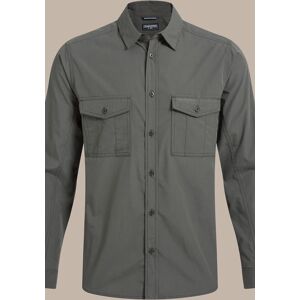 Craghoppers Men's Kiwi Long Sleeved Insect-Barrier Shirt in Khaki Size: 4XL Khaki 4XL Craghoppers Men's Kiwi Long Sleeved Insect-Barrier Shirt in Khaki Size: 4XL Khaki 4XL