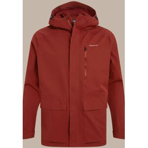 Craghoppers Men's Lorton Stretch Waterproof Breathable Jacket in Red Size: Large Red L Craghoppers Men's Lorton Stretch Waterproof Breathable Jacket in Red Size: Large Red L
