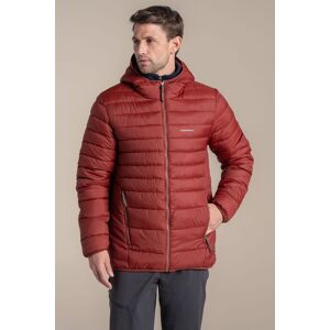 Craghoppers Men's Compresslite Hooded Baffled Hooded Insulated Jacket in Red Size: Small Red S Craghoppers Men's Compresslite Hooded Baffled Hooded Insulated Jacket in Red Size: Small Red S