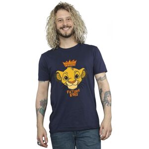 Disney Men's The Lion King Future King T-Shirt in Navy Size: 2XL Navy 2XL Disney Men's The Lion King Future King T-Shirt in Navy Size: 2XL Navy 2XL