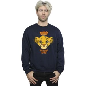 Disney Men's The Lion King Future King Sweatshirt in Navy Size: Large Navy L Disney Men's The Lion King Future King Sweatshirt in Navy Size: Large Navy L