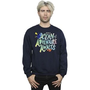 Disney Men's Finding Dory Ocean Of Adventure Sweatshirt in Navy Size: Medium Navy M Disney Men's Finding Dory Ocean Of Adventure Sweatshirt in Navy Size: Medium Navy M