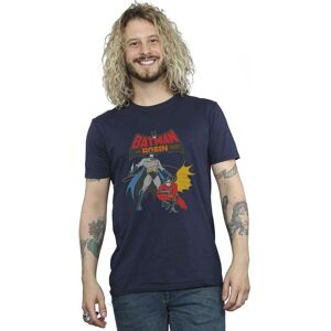 DC Comics Men's Batman & Robin T-Shirt in Navy Size: 5XL Navy 5XL DC Comics Men's Batman & Robin T-Shirt in Navy Size: 5XL Navy 5XL