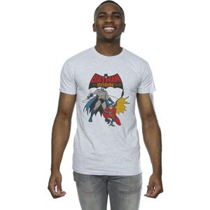 DC Comics Men's Batman & Robin T-Shirt in Grey Size: 3XL Grey 3XL DC Comics Men's Batman & Robin T-Shirt in Grey Size: 3XL Grey 3XL