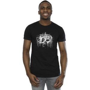 DC Comics Men's Batman Paint Splatter T-Shirt in Black Size: 3XL Black 3XL DC Comics Men's Batman Paint Splatter T-Shirt in Black Size: 3XL Black 3XL
