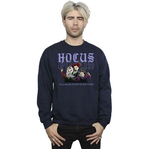 Disney Men's Hocus Pocus Hallows Eve Sweatshirt in Navy Size: 2XL Navy 2XL Disney Men's Hocus Pocus Hallows Eve Sweatshirt in Navy Size: 2XL Navy 2XL