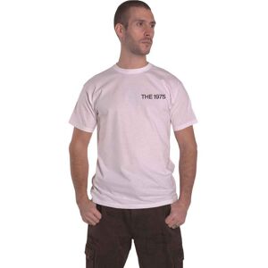 The 1975 Men's A Brief Inquiry Cotton T-Shirt in White Size: Small White S The 1975 Men's A Brief Inquiry Cotton T-Shirt in White Size: Small White S
