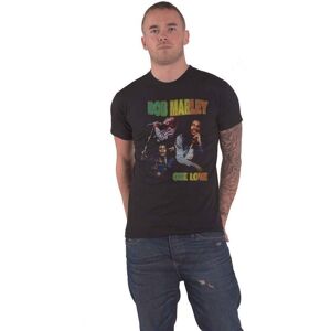 Bob Marley Men's One Love Homage T-Shirt in Black Size: XL Black XL Bob Marley Men's One Love Homage T-Shirt in Black Size: XL Black XL