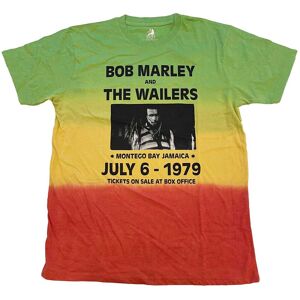 Bob Marley Men's Montego Bay Dip Dye T-Shirt in Bottle Green Size: XL Bottle Green XL Bob Marley Men's Montego Bay Dip Dye T-Shirt in Bottle Green Size: XL Bottle Green XL