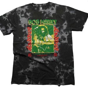 Bob Marley Men's Exodus Tie Dye T-Shirt in Black Size: Small Black S Bob Marley Men's Exodus Tie Dye T-Shirt in Black Size: Small Black S