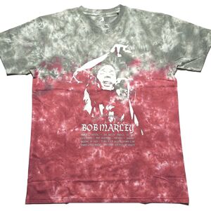 Bob Marley Men's Exodus Playlist Tie Dye T-Shirt in Red Size: 2XL Red 2XL Bob Marley Men's Exodus Playlist Tie Dye T-Shirt in Red Size: 2XL Red 2XL