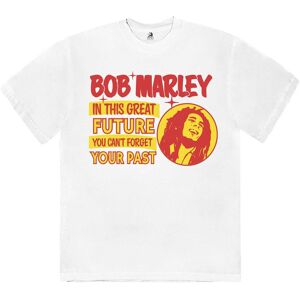 Bob Marley Unisex T-Shirt - White - Cotton - Classic Fit Bob Marley Unisex T-Shirt - White - Cotton - Classic Fit