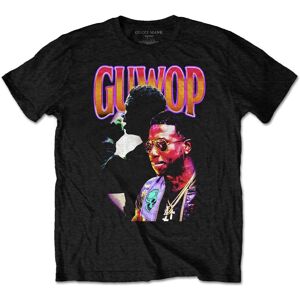 Gucci Mane Men's GUWOP Collage Cotton T-Shirt in Black Size: Medium Black M Gucci Mane Men's GUWOP Collage Cotton T-Shirt in Black Size: Medium Black M