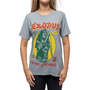 Bob Marley Men's 1977 Tour Mineral Wash T-Shirt in Grey Size: Small Grey S Bob Marley Men's 1977 Tour Mineral Wash T-Shirt in Grey Size: Small Grey S