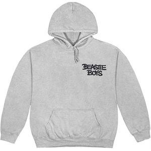 Beastie Boys Men's Check Your Head Pullover Hoodie in Grey Size: Small Grey S Beastie Boys Men's Check Your Head Pullover Hoodie in Grey Size: Small Grey S