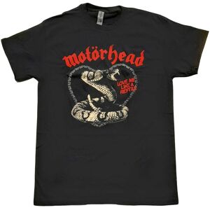 Motorhead Men's Love Me Like A Reptile T-Shirt in Black Size: Medium Black M Motorhead Men's Love Me Like A Reptile T-Shirt in Black Size: Medium Black M