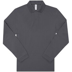 B&C Mens My Long-Sleeved Polo Shirt - Long-Sleeved Polo Shirt B&C Mens My Long-Sleeved Polo Shirt - Long-Sleeved Polo Shirt