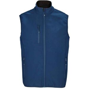 SOL'S Men's Falcon Softshell Body Warmer in Dark Blue Size: 2XL Dark Blue 2XL SOL'S Men's Falcon Softshell Body Warmer in Dark Blue Size: 2XL Dark Blue 2XL