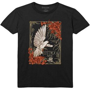 Fleetwood Mac Men's Dove Cotton T-Shirt in Black Size: Large Black L Fleetwood Mac Men's Dove Cotton T-Shirt in Black Size: Large Black L