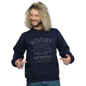 Scooby Doo Men's The Mystery Machine Sweatshirt in Navy Size: Small Navy S Scooby Doo Men's The Mystery Machine Sweatshirt in Navy Size: Small Navy S