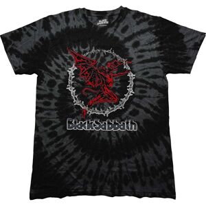 Black Sabbath Men's Red Henry Tie Dye T-Shirt in Black Size: Medium Black M Black Sabbath Men's Red Henry Tie Dye T-Shirt in Black Size: Medium Black M