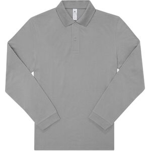 B&C Mens My Long-Sleeved Polo Shirt - Polo Shirt B&C Mens My Long-Sleeved Polo Shirt - Polo Shirt