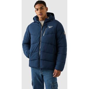 Reebok Men's Stretch Puffer Jacket in Navy Size: Small Navy S Reebok Men's Stretch Puffer Jacket in Navy Size: Small Navy S