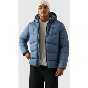 Reebok Men's Stretch Puffer Jacket in Blue Size: Medium Blue M Reebok Men's Stretch Puffer Jacket in Blue Size: Medium Blue M