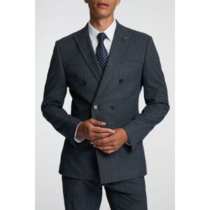 Antique Rogue Men's Appolo Stripe Slim Fit Jacket in Blue Size: 50R Blue 50R Antique Rogue Men's Appolo Stripe Slim Fit Jacket in Blue Size: 50R Blue 50R