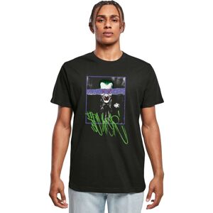 Batman Men's The Joker Poster Cotton T-Shirt in Black Size: 3XL Black 3XL Batman Men's The Joker Poster Cotton T-Shirt in Black Size: 3XL Black 3XL