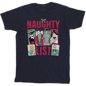 Batman Men's Naughty List T-Shirt in Navy Size: Medium Navy M Batman Men's Naughty List T-Shirt in Navy Size: Medium Navy M