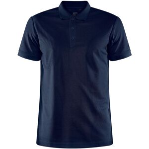 CRAFT Men's Core Unify Polo Shirt in Dark Navy Size: 2XL Dark Navy 2XL CRAFT Men's Core Unify Polo Shirt in Dark Navy Size: 2XL Dark Navy 2XL