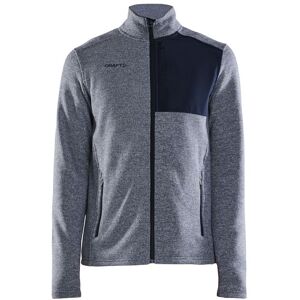 CRAFT Men's ADV Explore Fleece Heavy Jacket in Grey Size: Large Grey L CRAFT Men's ADV Explore Fleece Heavy Jacket in Grey Size: Large Grey L
