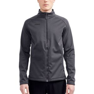 CRAFT Men's Core Explore Soft Shell Jacket in Dark Grey Size: Large Dark Grey L CRAFT Men's Core Explore Soft Shell Jacket in Dark Grey Size: Large Dark Grey L