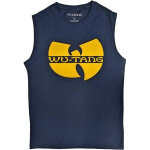 Wu-Tang Clan Men's Logo Cotton Vest Top in Navy Size: XL Navy XL Wu-Tang Clan Men's Logo Cotton Vest Top in Navy Size: XL Navy XL