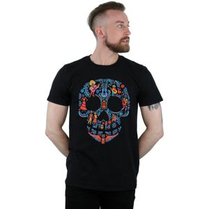 Coco Men's Skull Cotton T-Shirt in Black Size: XL Black XL Coco Men's Skull Cotton T-Shirt in Black Size: XL Black XL