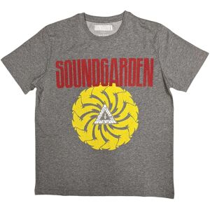 Soundgarden Men's Badmotorfinger V.1 Cotton T-Shirt in Grey Size: 2XL Grey 2XL Soundgarden Men's Badmotorfinger V.1 Cotton T-Shirt in Grey Size: 2XL Grey 2XL