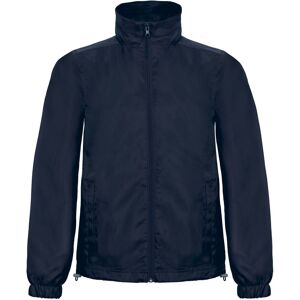 B&C Men's ID.601 Windbreaker in Navy Size: 2XL Navy 2XL B&C Men's ID.601 Windbreaker in Navy Size: 2XL Navy 2XL