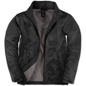 B&C Men's Multi Active Jacket in Black Size: Small Black S B&C Men's Multi Active Jacket in Black Size: Small Black S