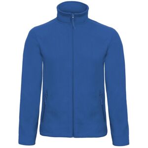 B&C Men's ID.501 Fleece Jacket in Blue Size: XS Blue XS B&C Men's ID.501 Fleece Jacket in Blue Size: XS Blue XS