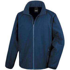Result Core Men's Printable Soft Shell Jacket in Navy Size: Medium Navy M Result Core Men's Printable Soft Shell Jacket in Navy Size: Medium Navy M