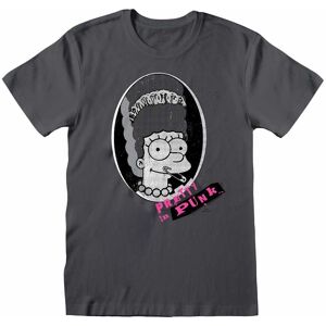 The Simpsons Men's Pretty In Punk Marge Simpson T-Shirt in Charcoal Size: 2XL Charcoal 2XL The Simpsons Men's Pretty In Punk Marge Simpson T-Shirt in Charcoal Size: 2XL Charcoal 2XL